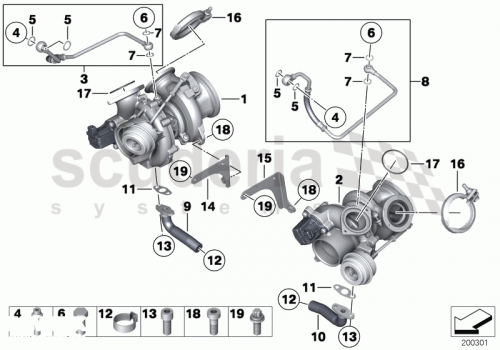 Part Diagram for Rolls Royce 07 11 9963072