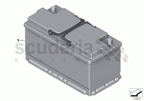 Part Diagram for Rolls Royce 61 21 0147399