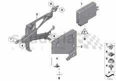 Part Diagram for Rolls Royce 61 13 8387214