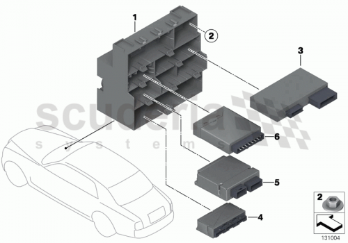 Part Diagram for Rolls Royce 61 35 0137627