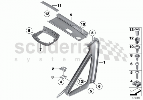 Part Diagram for Rolls Royce 51 44 9123744