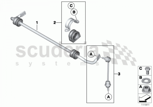 Part Diagram for Rolls Royce 33 55 0150518