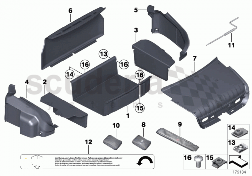 Part Diagram for Rolls Royce 34 41 9165295