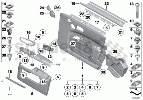 Part Diagram for Rolls Royce 51 41 7231820