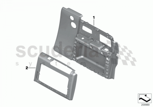 Part Diagram for Rolls Royce 51 41 7294795