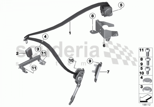 Part Diagram for Rolls Royce 72 11 7062427