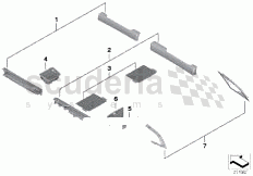 Part Diagram for Rolls Royce 51 16 9217186