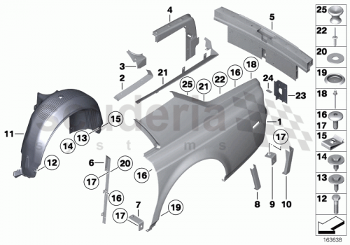 Part Diagram for Rolls Royce 41 35 7116234