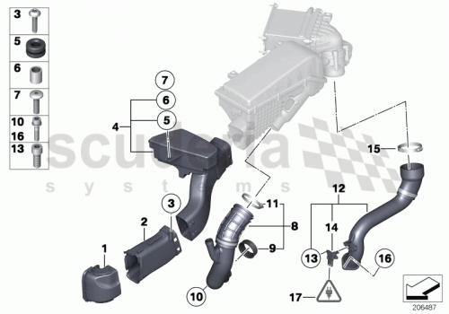 Part Diagram for Rolls Royce 13 71 7566385
