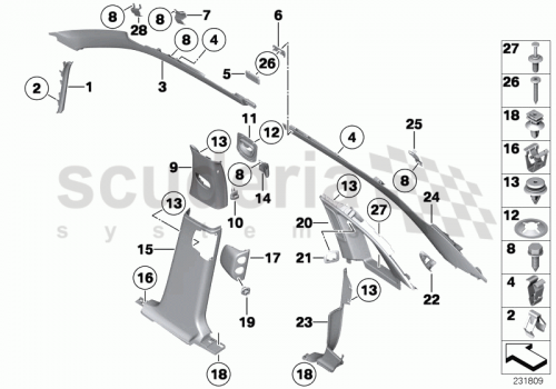 Part Diagram for Rolls Royce 07 14 6957031