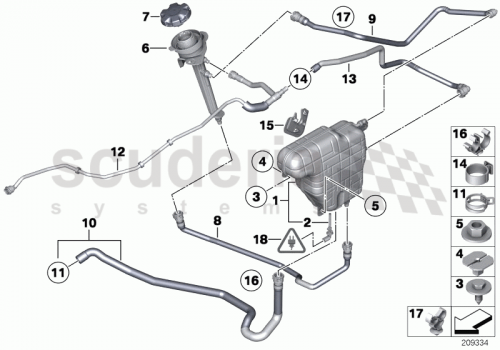 Part Diagram for Rolls Royce 17 13 7553919