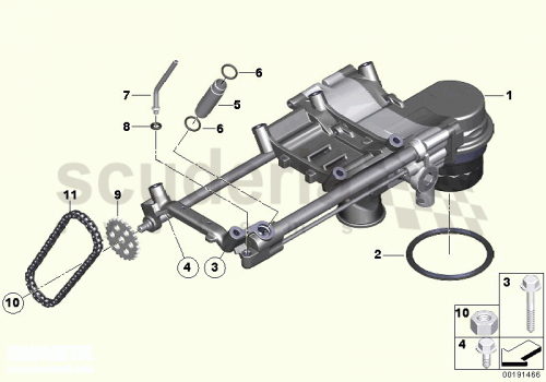 Part Diagram for Rolls Royce 11 41 1439865
