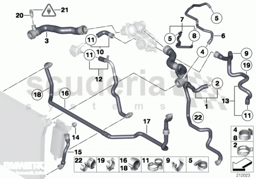 Part Diagram for Rolls Royce 17 12 7593895