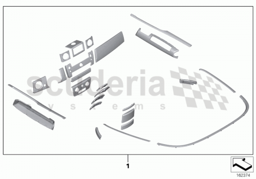 Part Diagram for Rolls Royce 51 43 9158737