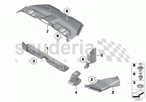 Part Diagram for Rolls Royce 51 71 7195159