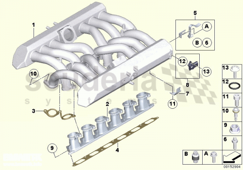 Part Diagram for Rolls Royce 11 61 1440321