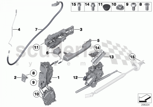 Part Diagram for Rolls Royce 51 22 7203313
