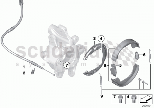 Part Diagram for Rolls Royce 34 41 6790186