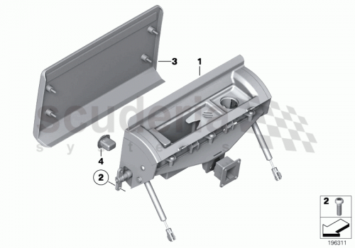 Part Diagram for Rolls Royce 51 42 7230605