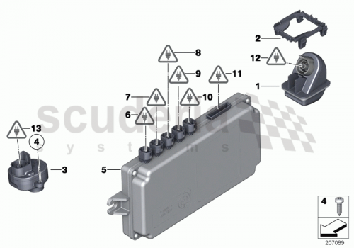 Part Diagram for Rolls Royce 07 14 9166316