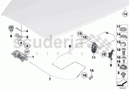 Part Diagram for Rolls Royce 51 23 7209647