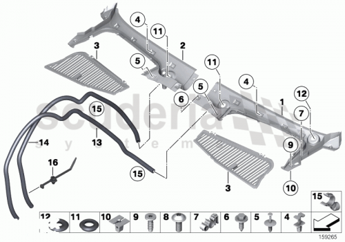 Part Diagram for Rolls Royce 07 12 9903266