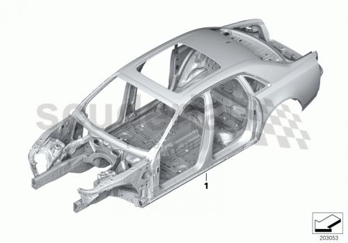Part Diagram for Rolls Royce 41 00 7243173