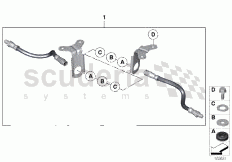 Part Diagram for Rolls Royce 34 32 0148434