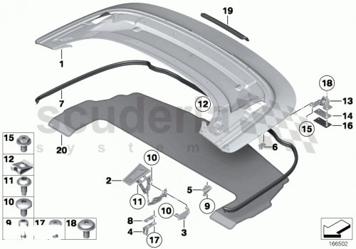 Part Diagram for Rolls Royce 41 00 7138218