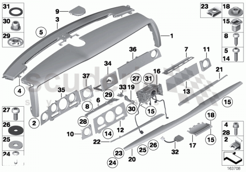 Part Diagram for Rolls Royce 51 45 7067605