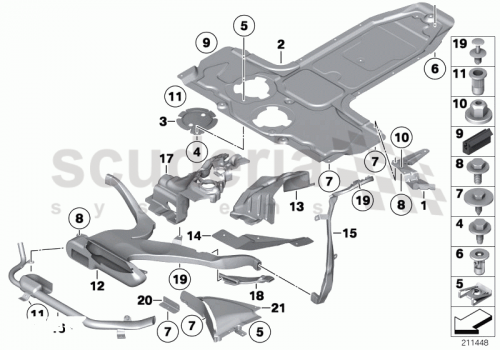 Part Diagram for Rolls Royce 51757329193