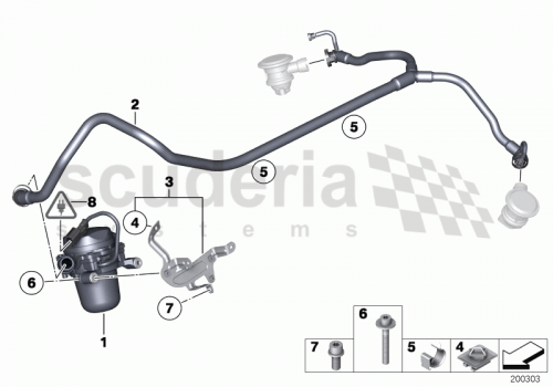 Part Diagram for Rolls Royce 61 13 1378997