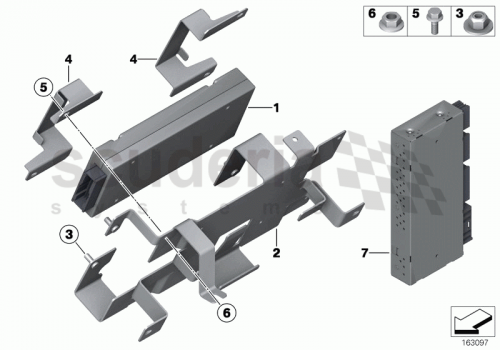 Part Diagram for Rolls Royce 84 21 6941122