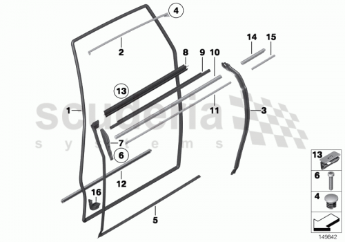 Part Diagram for Rolls Royce 51 22 7178163