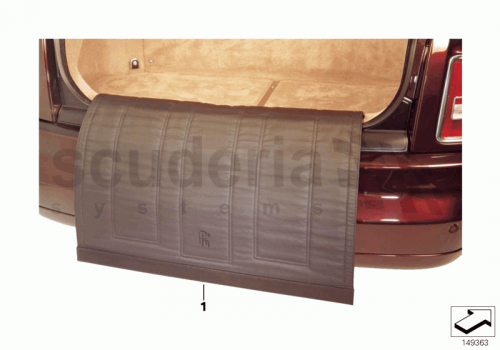 Part Diagram for Rolls Royce 82 15 6965482