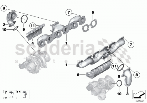 Part Diagram for Rolls Royce 11 62 7561571