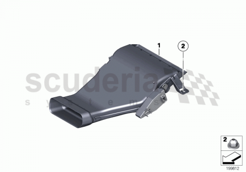 Part Diagram for Rolls Royce 64 11 9217994