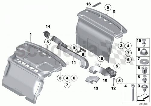 Part Diagram for Rolls Royce 07 11 9904181