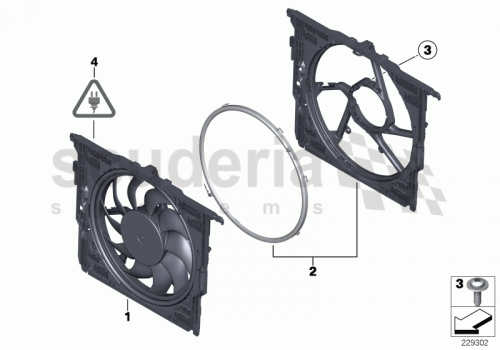 Part Diagram for Rolls Royce 17 42 7585290
