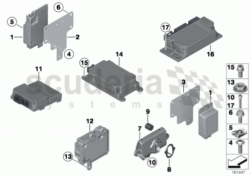 Part Diagram for Rolls Royce 65 77 0404737