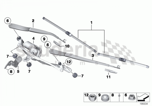 Part Diagram for Rolls Royce 61 61 7182594