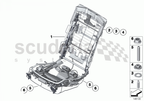 Part Diagram for Rolls Royce 52 20 7071232
