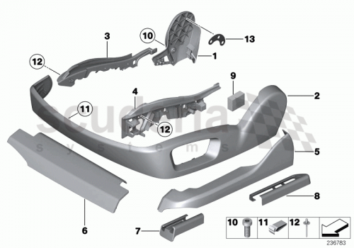 Part Diagram for Rolls Royce 52 10 7042164
