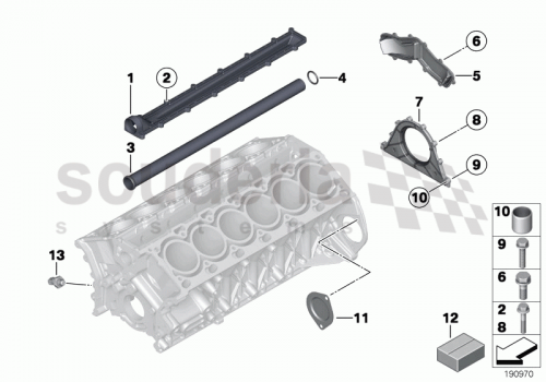 Part Diagram for Rolls Royce 11 11 7507391