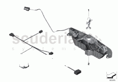 Part Diagram for Rolls Royce 51 13 7238541