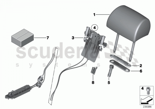 Part Diagram for Rolls Royce 52 10 7070068