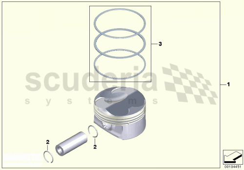 Part Diagram for Rolls Royce 11 25 7525127