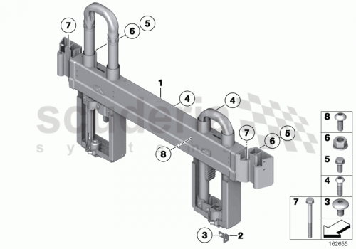 Part Diagram for Rolls Royce 07 11 9905502