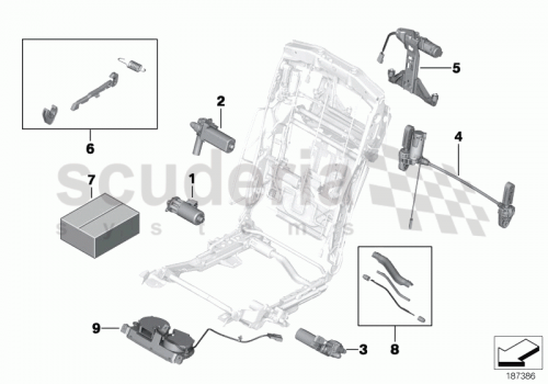 Part Diagram for Rolls Royce 52 20 9181793