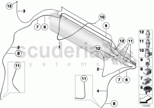 Part Diagram for Rolls Royce 37 23 6759555